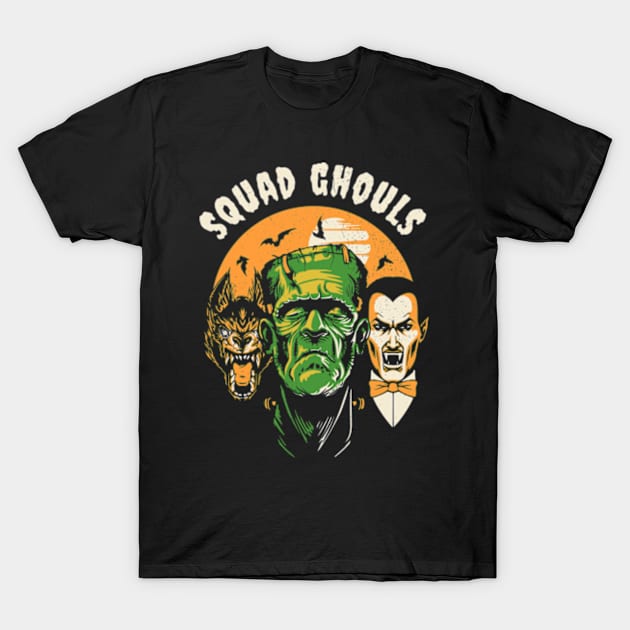 Squad Ghouls T-Shirt by Three Meat Curry